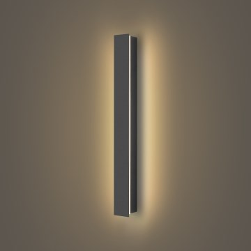 Brilagi - LED Venkovní nástěnné svítidlo LINEAR LED/12W/230V 3000K IP65 50 cm antracit