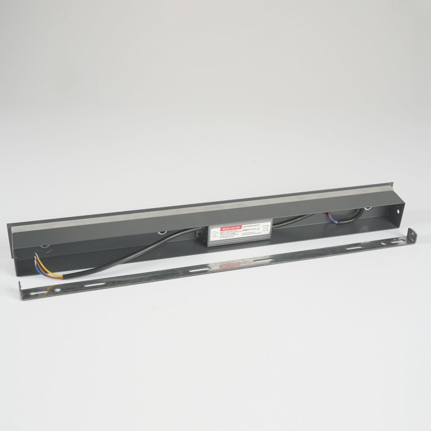 Brilagi - LED Venkovní nástěnné svítidlo LINEAR LED/12W/230V 3000K IP65 50 cm antracit