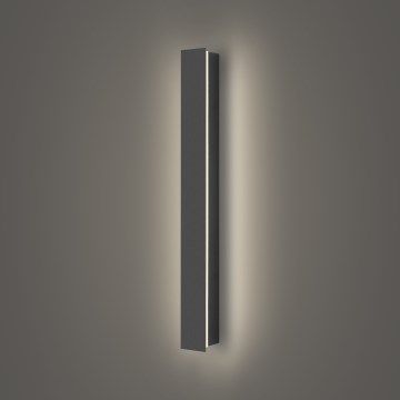 Brilagi - LED Venkovní nástěnné svítidlo LINEAR LED/12W/230V 4000K IP65 50 cm antracit