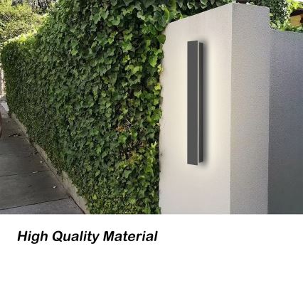 Brilagi - LED Venkovní nástěnné svítidlo LINEAR LED/12W/230V 4000K IP65 50 cm antracit