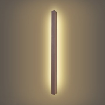 Brilagi - LED Venkovní nástěnné svítidlo LINEAR LED/22W/230V 3000K IP65 100 cm hnědá CRI 90