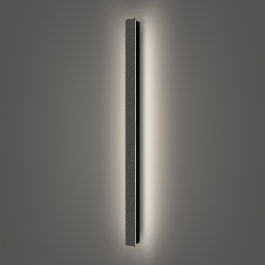 Brilagi - LED Venkovní nástěnné svítidlo LINEAR LED/22W/230V 4000K IP65 100 cm černá