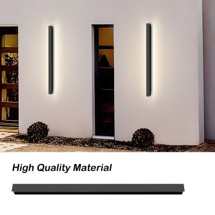 Brilagi - LED Venkovní nástěnné svítidlo LINEAR LED/22W/230V 4000K IP65 100 cm černá
