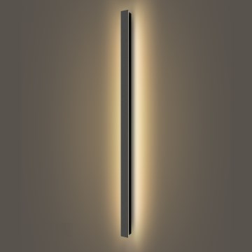 Brilagi - LED Venkovní nástěnné svítidlo LINEAR LED/32W/230V 3000K IP65 140 cm černá CRI 90