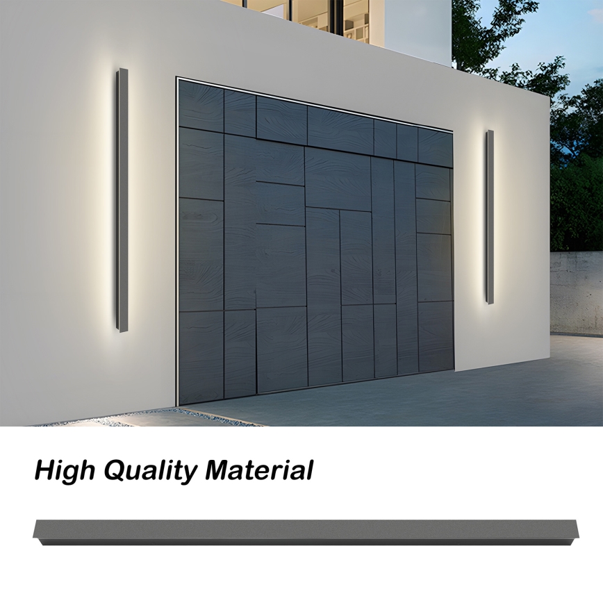 Brilagi - LED Venkovní nástěnné svítidlo LINEAR LED/32W/230V 4000K IP65 140 cm antracit CRI 90