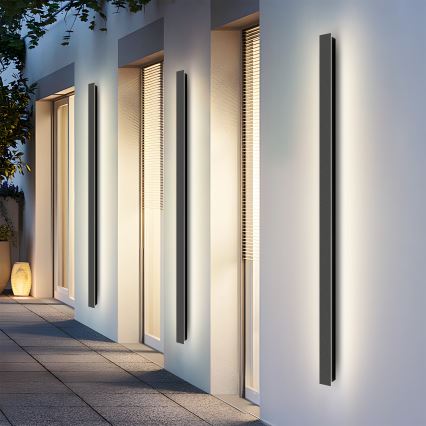 Brilagi - LED Venkovní nástěnné svítidlo LINEAR LED/32W/230V 4000K IP65 140 cm černá CRI 90