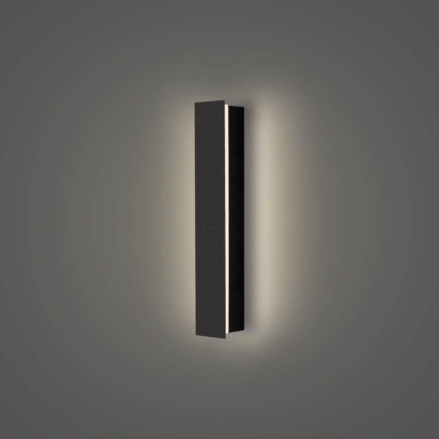 Brilagi - LED Venkovní nástěnné svítidlo LINEAR LED/8W/230V 4000K IP65 30 cm černá CRI 90