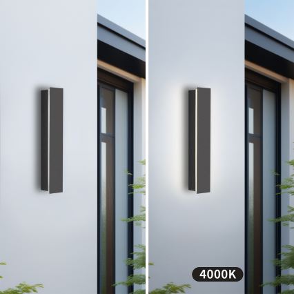 Brilagi - LED Venkovní nástěnné svítidlo LINEAR LED/8W/230V 4000K IP65 30 cm antracit