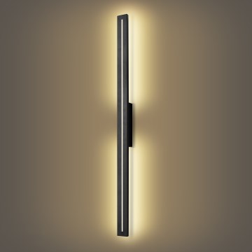 Brilagi - LED Venkovní nástěnné svítidlo LINEO LED/24W/230V 3000K IP65 100 cm černá CRI 90