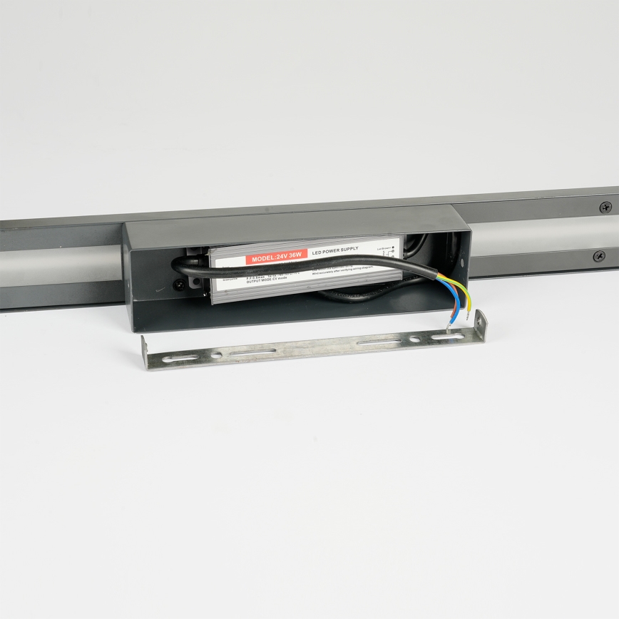 Brilagi - LED Venkovní nástěnné svítidlo LINEO LED/24W/230V 3000K IP65 100 cm antracit