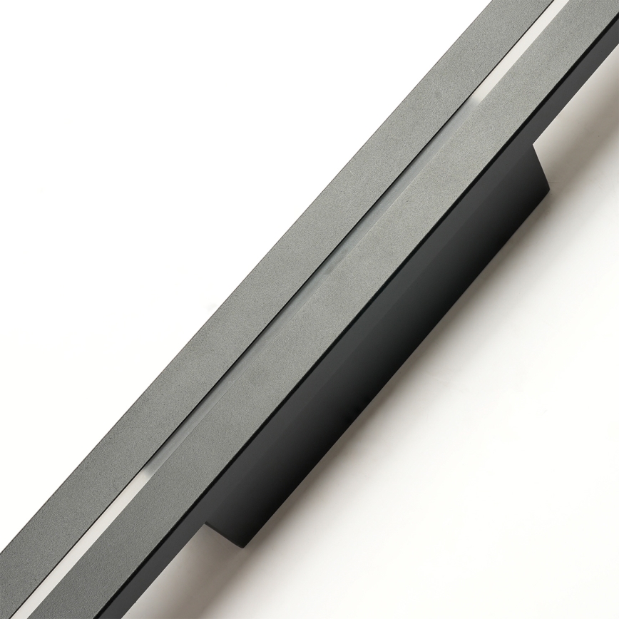 Brilagi - LED Venkovní nástěnné svítidlo LINEO LED/24W/230V 3000K IP65 100 cm černá