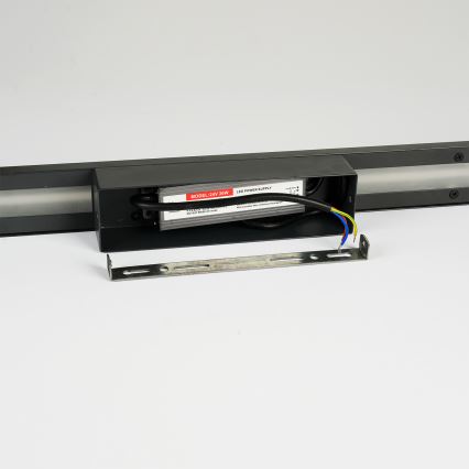 Brilagi - LED Venkovní nástěnné svítidlo LINEO LED/24W/230V 3000K IP65 100 cm černá