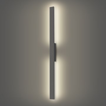Brilagi - LED Venkovní nástěnné svítidlo LUNA LED/24W/230V 4000K IP65 100 cm antracit CRI 90