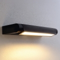 BRILAGI - LED Venkovní nástěnné svítidlo na fasádu SALERNO LED/12W/230V 35,5 cm černá IP65