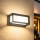 Brilagi - LED Venkovní nástěnné svítidlo PARKER LED/12W/230V 3000/4500/6000K antracit IP44