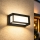Brilagi - LED Venkovní nástěnné svítidlo PARKER LED/12W/230V černá IP44