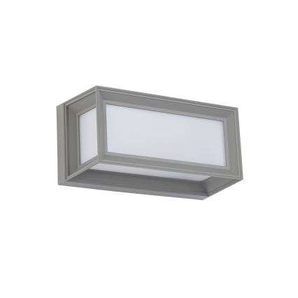 Brilagi - LED Venkovní nástěnné svítidlo PARKER LED/12W/230V šedá IP44