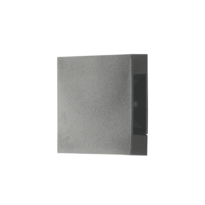Brilagi - LED Venkovní nástěnné svítidlo QUADRAY LED/4W/230V antracit IP65