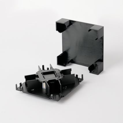 Brilagi - LED Venkovní nástěnné svítidlo QUADRAY LED/4W/230V černá IP65