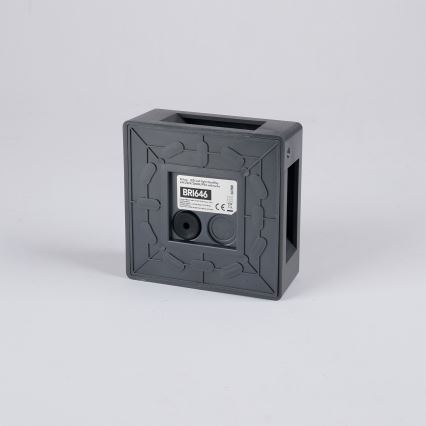Brilagi - LED Venkovní nástěnné svítidlo QUADRAY LED/6W/230V antracit IP54
