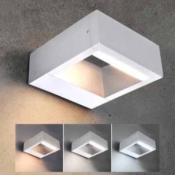 Brilagi - LED Venkovní nástěnné svítidlo RAGUSA LED/7W/230V 3000/4000/6000K bílá IP54