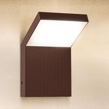 Brilagi - LED Venkovní nástěnné svítidlo RIANO LED/8W/230V hnědá IP65