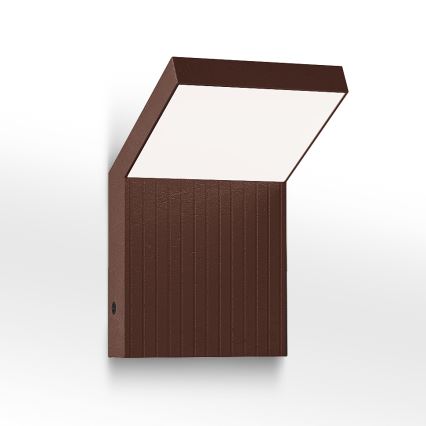 Brilagi - LED Venkovní nástěnné svítidlo RIANO LED/8W/230V hnědá IP65
