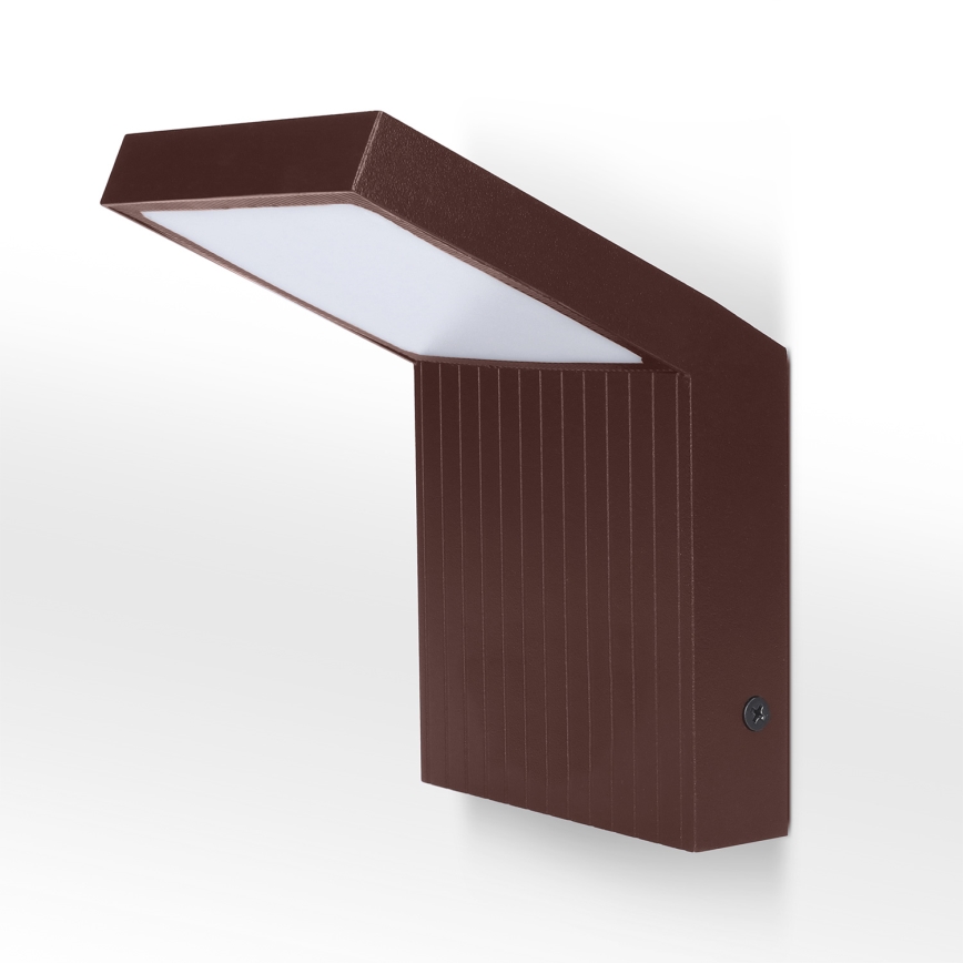 Brilagi - LED Venkovní nástěnné svítidlo RIANO LED/8W/230V hnědá IP65