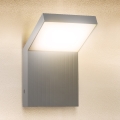 Brilagi - LED Venkovní nástěnné svítidlo RIANO LED/8W/230V stříbrná IP65