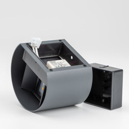 Brilagi - LED Venkovní nástěnné svítidlo RONDO LED/6W/230V antracit IP54