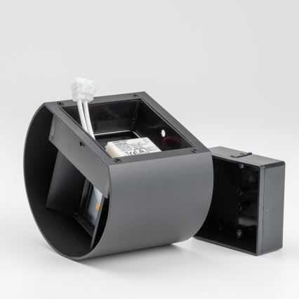 Brilagi - LED Venkovní nástěnné svítidlo RONDO LED/6W/230V černá IP54