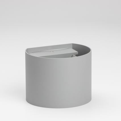 Brilagi - LED Venkovní nástěnné svítidlo RONDO LED/6W/230V šedá IP54