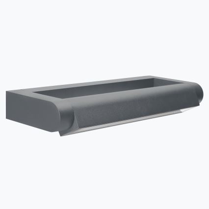 Brilagi - LED Venkovní nástěnné svítidlo SALERNO LED/12W/230V 35,5 cm antracit IP65
