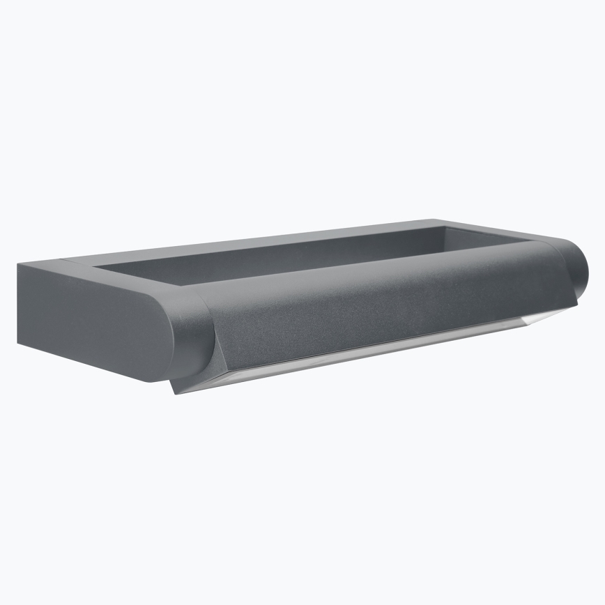 Brilagi - LED Venkovní nástěnné svítidlo SALERNO LED/12W/230V 35,5 cm antracit IP65