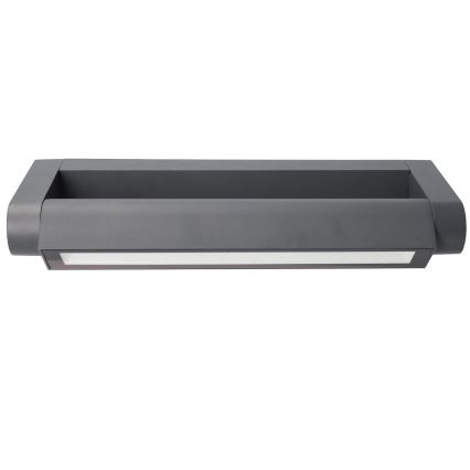 Brilagi - LED Venkovní nástěnné svítidlo SALERNO LED/12W/230V 35,5 cm antracit IP65