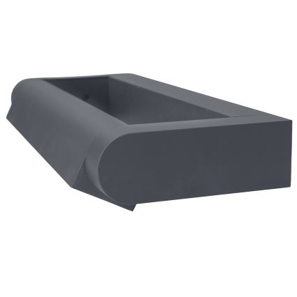Brilagi - LED Venkovní nástěnné svítidlo SALERNO LED/12W/230V 35,5 cm antracit IP65