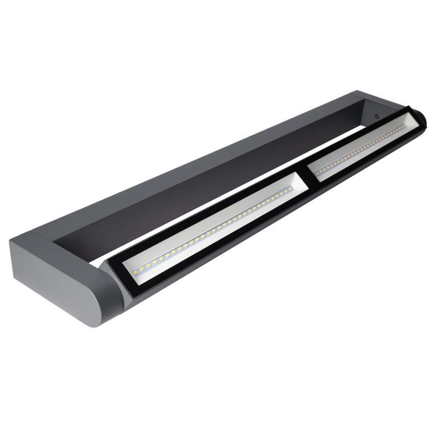 Brilagi - LED Venkovní nástěnné svítidlo SALERNO LED/24W/230V 66 cm antracit IP65