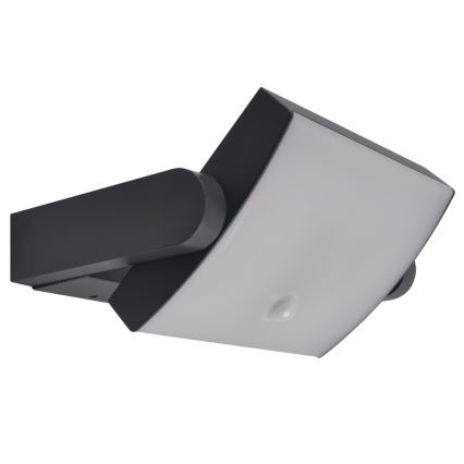 Brilagi - LED Venkovní nástěnné svítidlo se senzorem ANKLE LED/18W/230V 3000K IP65 antracit