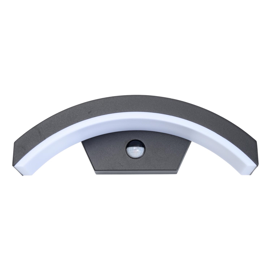 Brilagi - LED Venkovní nástěnné svítidlo se senzorem ARCELO LED/8W/230V IP54