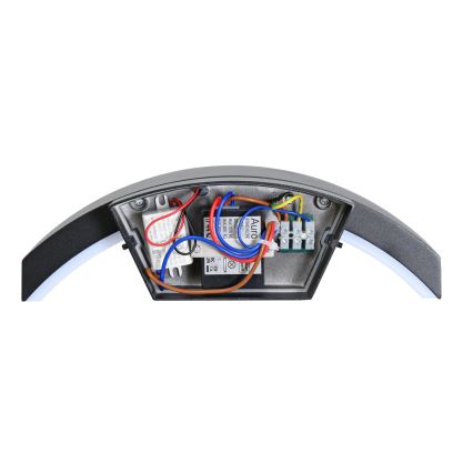 Brilagi - LED Venkovní nástěnné svítidlo se senzorem ARCELO LED/8W/230V IP54