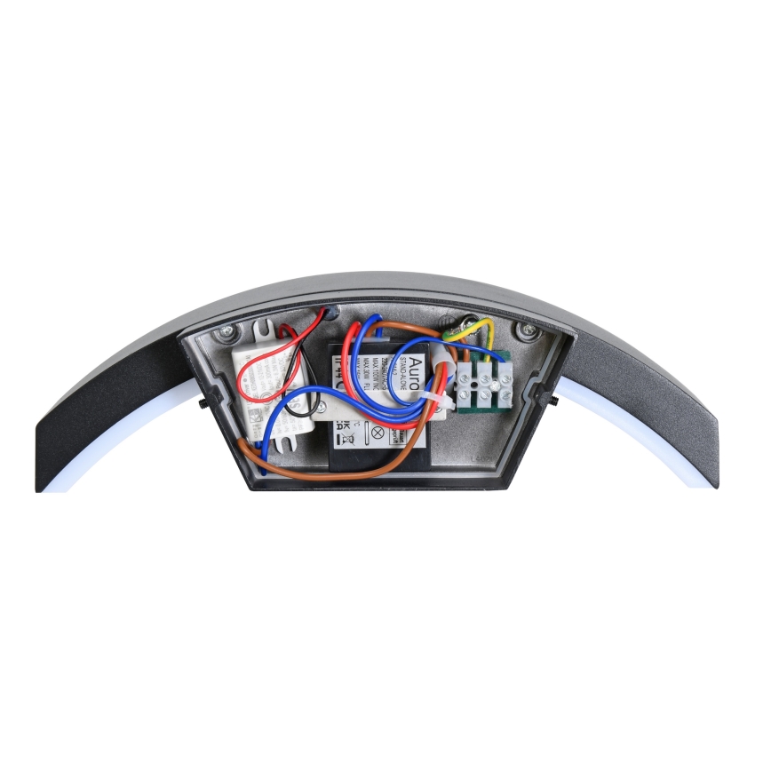 Brilagi - LED Venkovní nástěnné svítidlo se senzorem ARCELO LED/8W/230V IP54