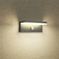 Brilagi - LED Venkovní nástěnné svítidlo se senzorem TESSI LED/10W/230V antracit IP54