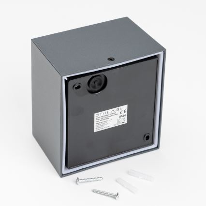 Brilagi - LED Venkovní nástěnné svítidlo TERNI LED/12W/230V antracit IP44
