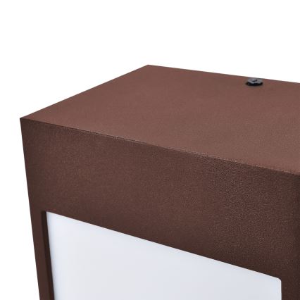 Brilagi - LED Venkovní nástěnné svítidlo TERNI LED/12W/230V hnědá IP44