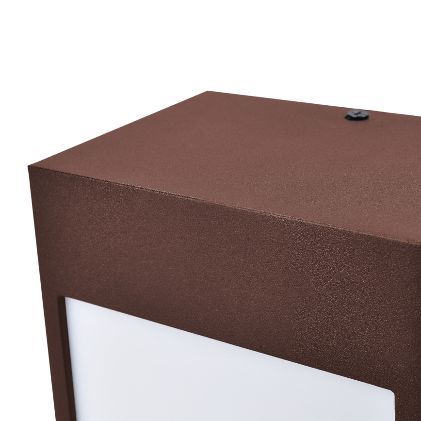 Brilagi - LED Venkovní nástěnné svítidlo TERNI LED/12W/230V hnědá IP44