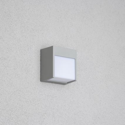 Brilagi - LED Venkovní nástěnné svítidlo TERNI LED/12W/230V šedá IP44