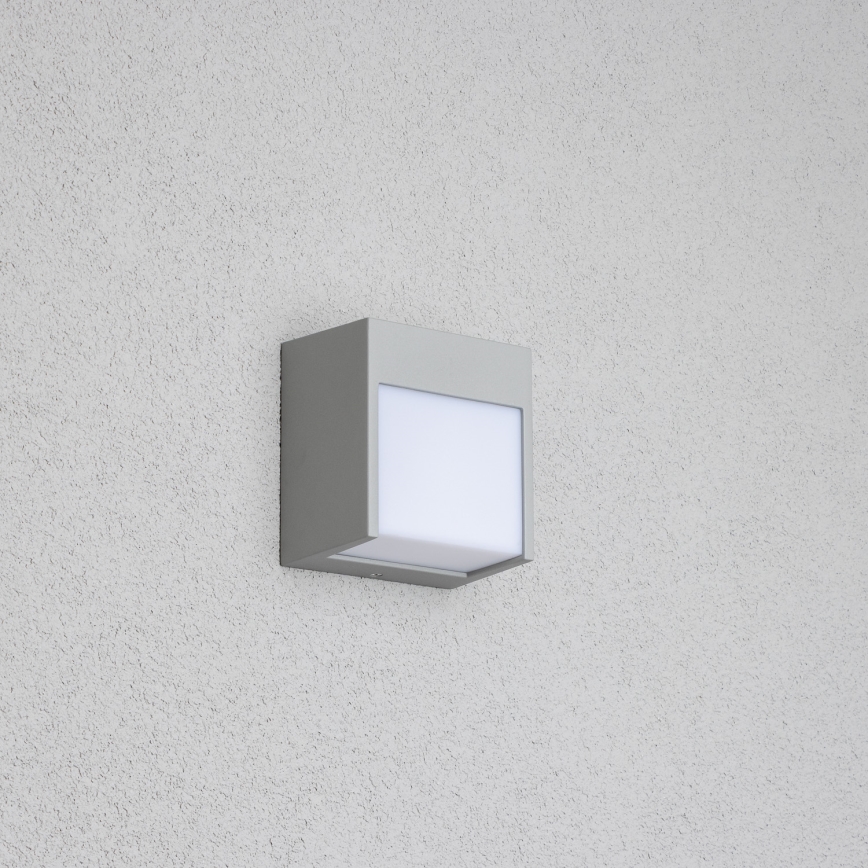 Brilagi - LED Venkovní nástěnné svítidlo TERNI LED/12W/230V šedá IP44