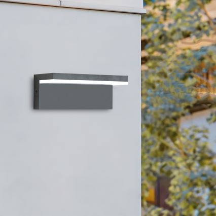 Brilagi - LED Venkovní nástěnné svítidlo TESSI LED/10W/230V antracit IP54