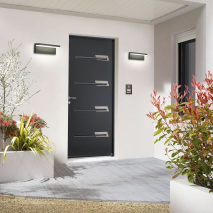 Brilagi - LED Venkovní nástěnné svítidlo TESSI LED/10W/230V antracit IP54