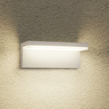 Brilagi - LED Venkovní nástěnné svítidlo TESSI LED/10W/230V bílá IP54